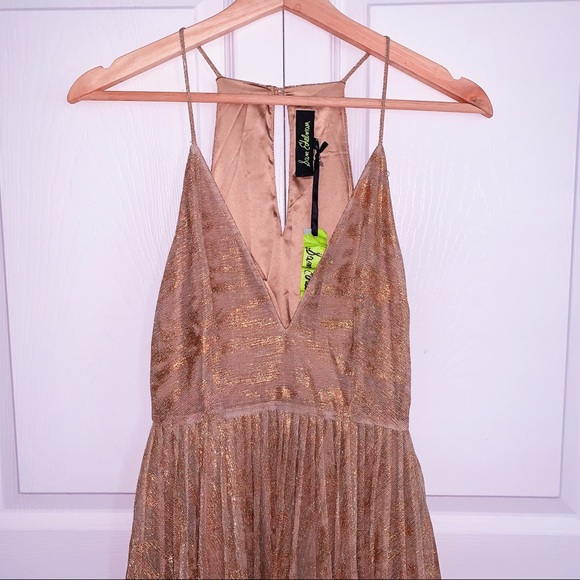 San Edelman Gold Dress - Picture 2 of 4